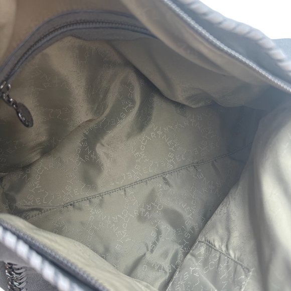 Stella McCartney Grey Vegan Suede Tote - Picture 11 of 11